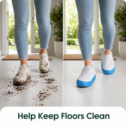 Reusable Non-Slip Protective Shoe Covers with Elastic Fit