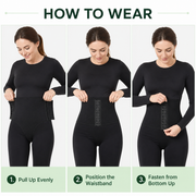 3-Level Adjustable High-Waist Shape-wear  Shorts