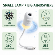 20-in-1 Flexible USB Galaxy Projector & Night Light