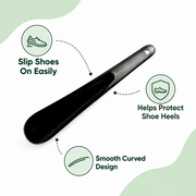 Compact Easy-Slip Shoehorn