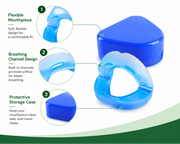 Nighttime Anti-Snore Mouthpiece with Protective Case
